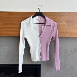 NWT Abercrombie & Fitch Neck Cardigan, Size M